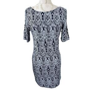 Tart Collections Geometric Print Bodycon Dress NWT Small